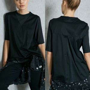 Nike Womens Bonded Mesh Panel T-Shirt Top Sz S